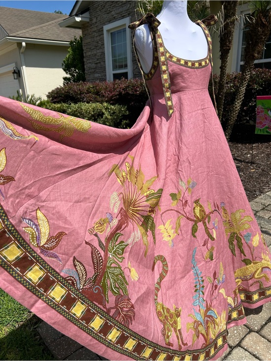 Alemais Dresses & Skirts - NWT🌷Alemais Zuri Linen Ballet Midi Sundress